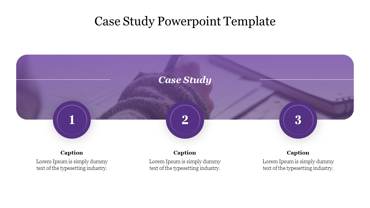 Case Study Powerpoint Template-3-Purple